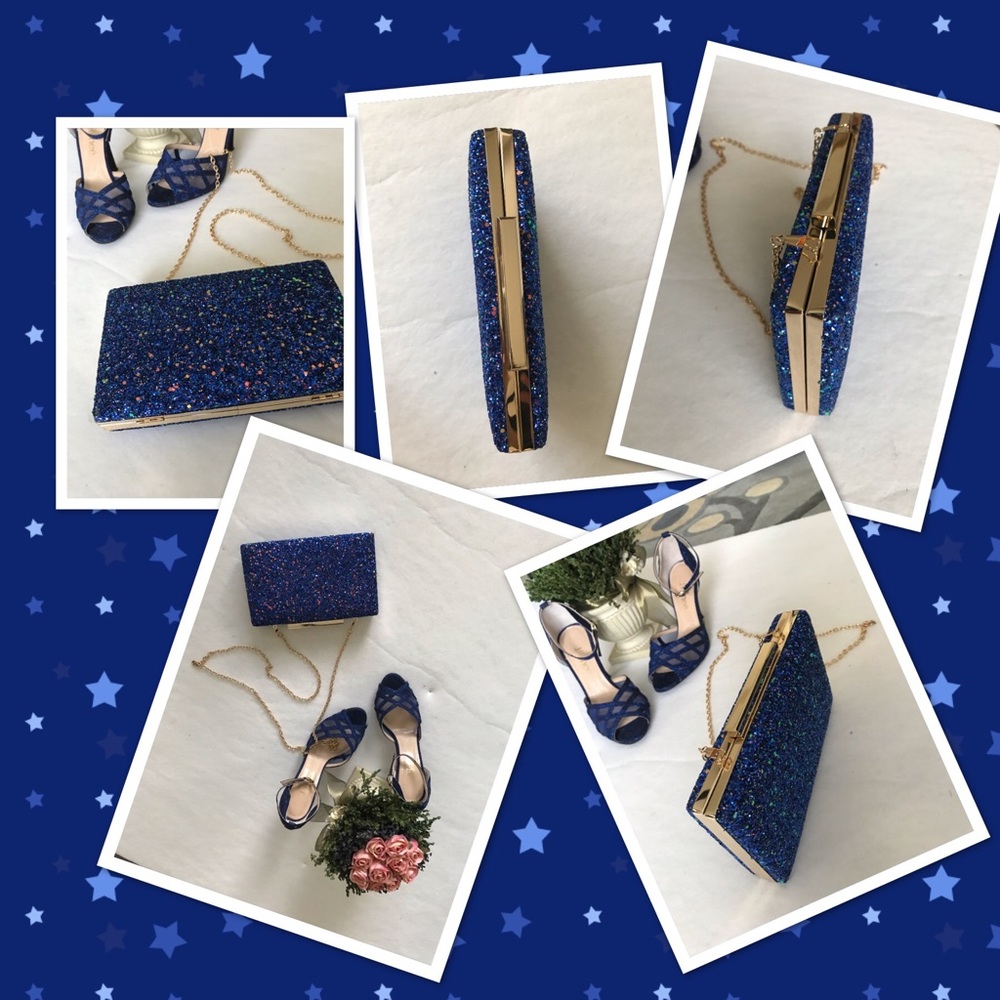 🦀3/$15 Natasha Accessories Glitter Clutch